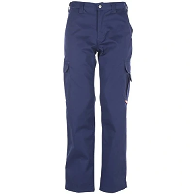 Afbeelding van Planam Maat 42 heren casual Easy broek marine model 3002