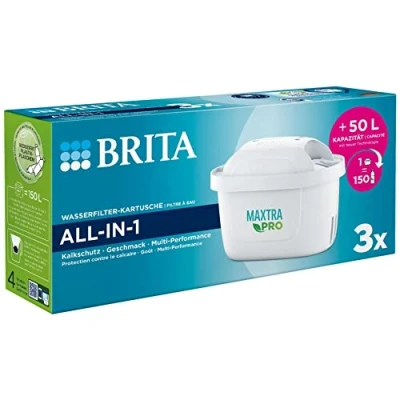 Afbeelding van BRITA 3 waterfilterpatronen MAXTRA PRO ALL IN 1