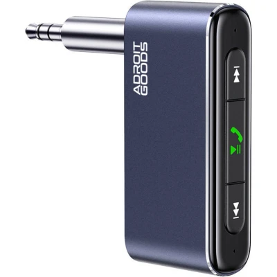 Afbeelding van AdroitGoods Bluetooth Aux Receiver Ontvanger Auto 5.0 Zender Transmitter Handsfree bellen Accessoires