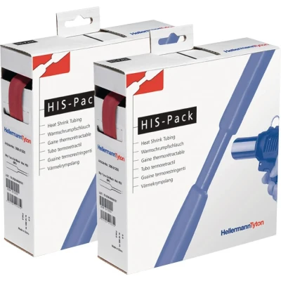 Afbeelding van HellermannTyton 300 30952 Krimpkous zonder lijm Rood 9.50 mm 4.70 Krimpverhouding:2:1 5 m