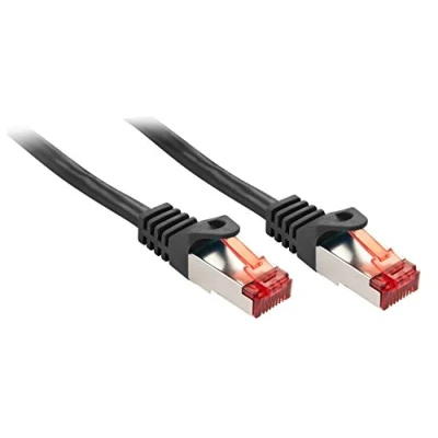 Afbeelding van Lindy Cat.6 S/FTP 0.5m netwerkkabel 0,5 m Cat6 (S STP) Zwart