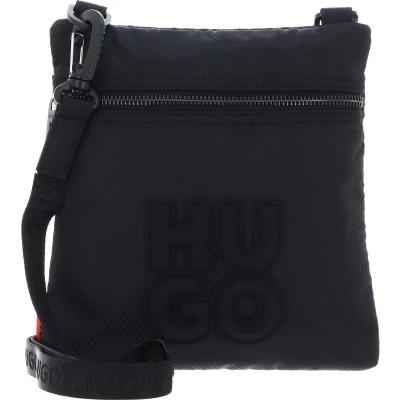 Afbeelding van HUGO Schoudertas Malick Envelope Crossbody Black Zwart