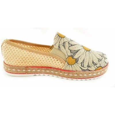 Afbeelding van GOBY Dasies Ballerinas Sneakers Handmade