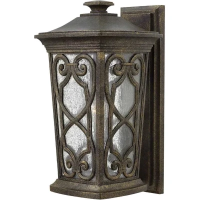 Afbeelding van Hinkley LED Wand Buitenlamp Enzo 1X E27 Max 100W IP44 Dimbaar Autumn