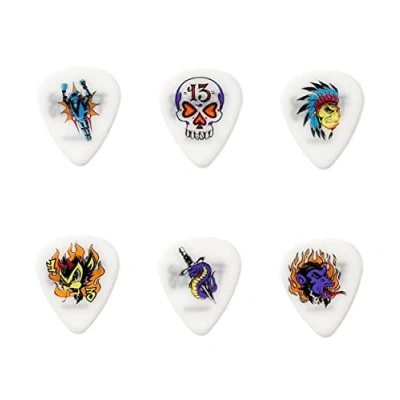 Afbeelding van Dunlop zwartline Plektrum 0,73 mm 6er set Plectrum