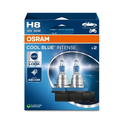 Afbeelding van OSRAM 4062172387750 Halogeenlamp Cool Blue Intense H8 35 W 12 V