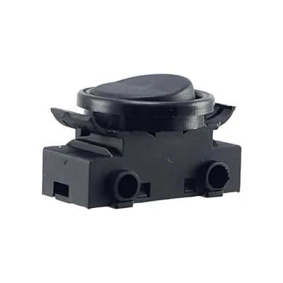 Afbeelding van Inbouw tuimelschakelaar voor lamp 2A 250V incl. ring en wip, past als reserveschakelaar onderbouwlampen, keukenlampen, wandlampen, campers enz., kleur zwart