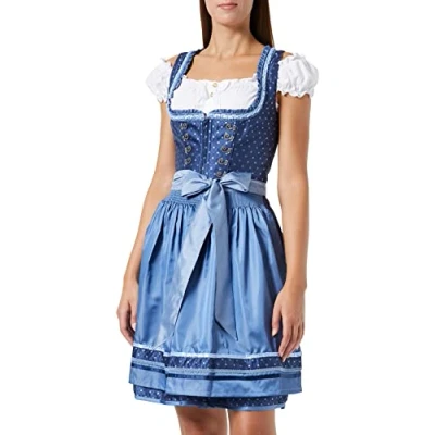 Afbeelding van Stockerpoint Dirndl Harper, blauw, 34