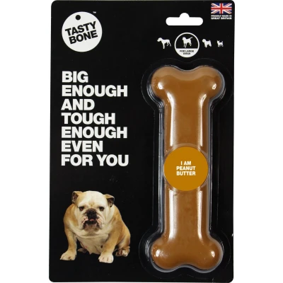 Afbeelding van TastyBone Large Peanut Butter Hond Kauwspeelgoed Vegan Kluif Nylabone