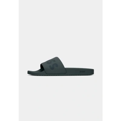 Afbeelding van BOSS Aryeh Muiltjes, Heren, Maat: 40, Medium grey Schoenen