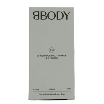 Afbeelding van BBODY Liposomale Nicotinamide &amp; D Ribose Capsules 30CP