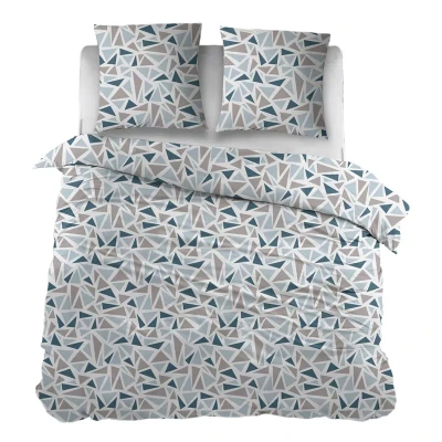 Afbeelding van Snoozing Amber Dekbedovertrek Tweepersoons 200x200/220 cm Blauw