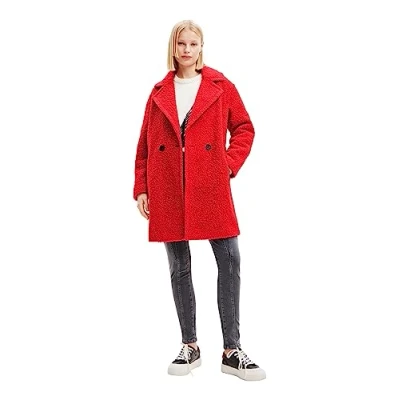 Afbeelding van Desigual COAT_LONDON, 3061 RED, XL, rood, XL