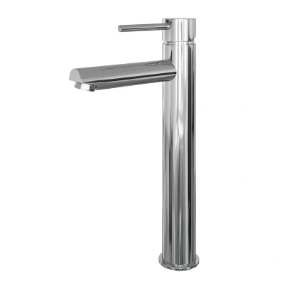 Afbeelding van Brauer Chrome Edition Wastafelmengkraan opbouw hoog model a chroom