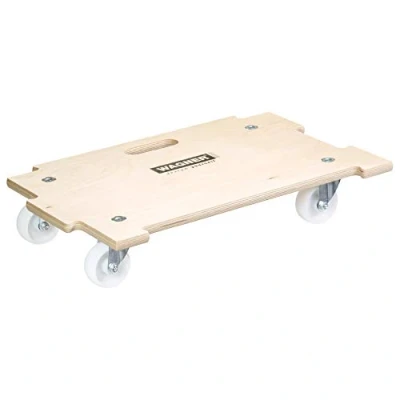 Afbeelding van WAGNER Transport dolly MM 1382 I 59 x 39 cm voor lasten van (bijna) elke grootte draagvermogen 250 kg flexibel uittrekbaar draagbaar licht rollend schokbestendig 20138201