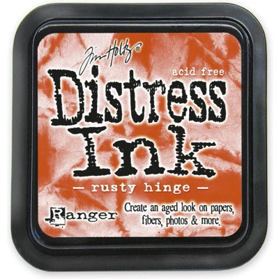 Afbeelding van Ranger Distress Inks pad rusty hinge stamp TIM27157 Tim Holtz