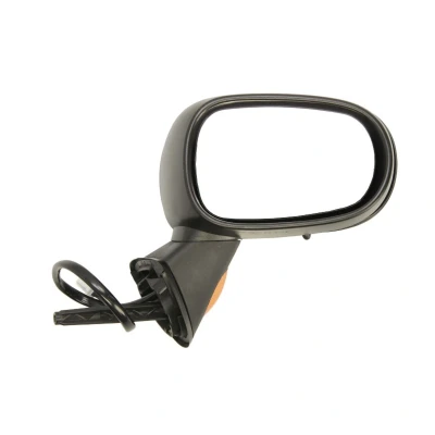 Afbeelding van Buitenspiegel Tyc 328 0099 rechts Met grondlaag voor elek. spiegelverstelling, Bol vormig, Te verwarmen, temperatuursensor