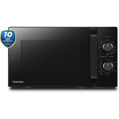 Afbeelding van Toshiba MW2 MG20PF(BK) Vrijstaande magnetron met Grill 800 watt 20 liter Zwart