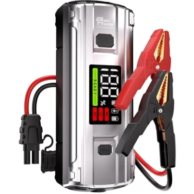 Afbeelding van Booster Auto starthulp powerbank 3000A: 12V voor 8,0 l benzine &amp; dieselmotor, jumpstarter met intelligente startkabels en geïntegreerd veiligheidssysteem, PD 65W snel opladen led