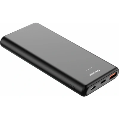 Afbeelding van Swissten Powerbank Power Line 10.000 mAh USB &amp; C Zwart