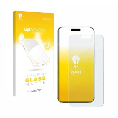 Afbeelding van upscreen Beschermfolie Screen Protector Mat voor Apple iPhone 16 Pro Max Antireflecterend Beschermglas, 9H Hardheid, Antikras