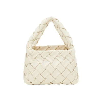 Afbeelding van Dreimaster Cobranded WITH Felipa Handtas, Dames, Maat: One Size, Wollweiss