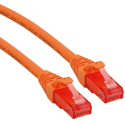 Afbeelding van ROLINE Patchkabel Cat.6 UTP, Component Level, LSOH, oranje, 0,5 m