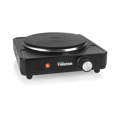 Afbeelding van Tristar KP 6151 Elektrische Kookplaat 1 pit 18.5cm 1500W Zwart
