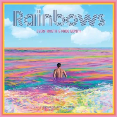 Afbeelding van Rainbows Wall Calendar 2025: Every Month Is Pride