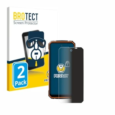 Afbeelding van BROTECT privacy screenprotector voor Blackview BV8100 Folie Beschermfolie Blauwlichtfilter (2 Stuks)