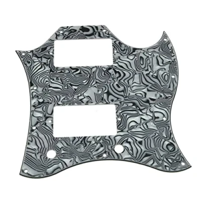 Afbeelding van Dopro Amerikaanse Standaard SG Gitaar Full Face Pickguard past USA Gibson Speciale Zwart Wit Shell