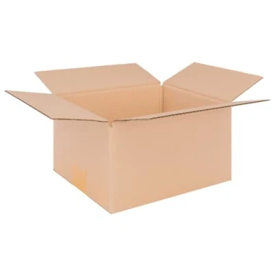 Afbeelding van verpacking 300 vouwdozen verzenddozen DHL dozen 250 x 200 140 mm, KK 26, 1 golf