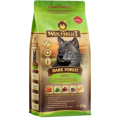Afbeelding van Wolfsblut Dark Forest Adult 12,5kg 2 kg