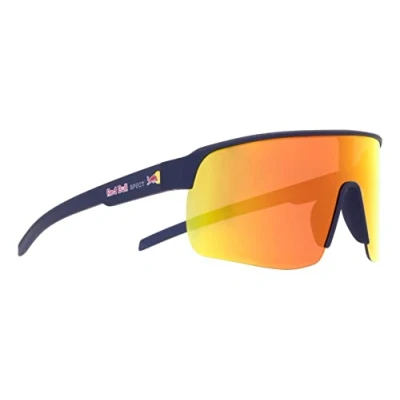 Afbeelding van Red Bull Spect Eyewear Uniseks Dakota Zonnebril, Mat Metallic Blauw, Medium, Medium