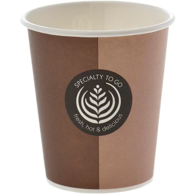 Afbeelding van drinkbeker Coffee To Go, uit karton, 200 ml, pak van 80 stuks