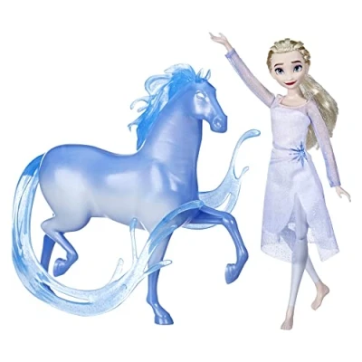 Afbeelding van Disney Frozen modepop Elsa en Nokk figuur geïnspireerd op 2