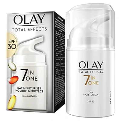 Afbeelding van Olay Totaal effect 7 inch one Day Moisturiser Voeden en beschermen, 50ml
