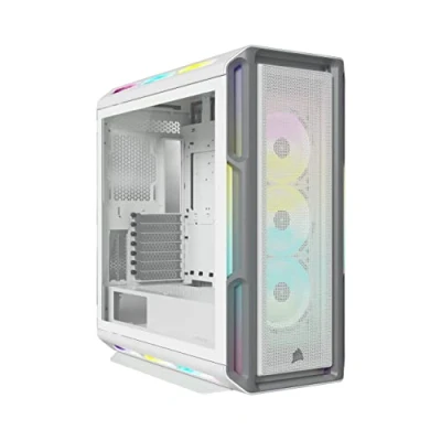 Afbeelding van Corsair Case iCUE 5000T RGB Tempered Glass White