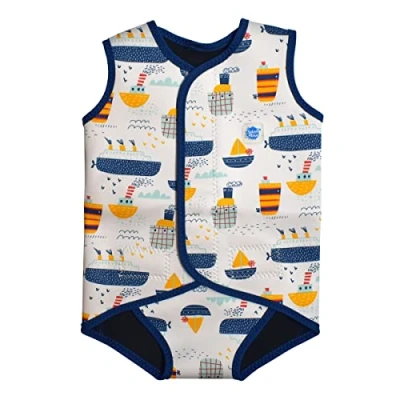 Afbeelding van Splash About Babydraagdoek Neopreenpak Tug Boats, 6 18 maanden