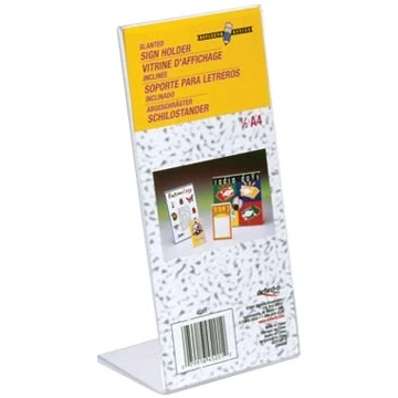 Afbeelding van Deflecto Folderhouder L voet ft 1/3 A4