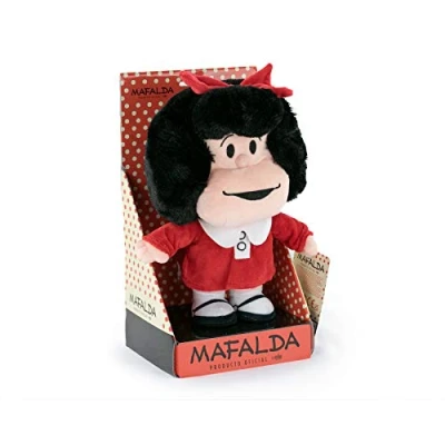 Afbeelding van BARRADO Mafalda Pluche 27 Cm Super Zachte Kwaliteit (Display, Rood)