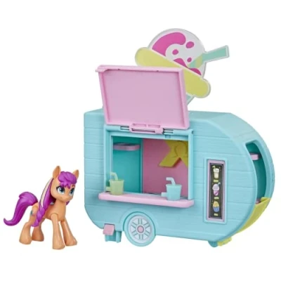 Afbeelding van My Little Pony Sunny Starscout Camión De Batidos Roze