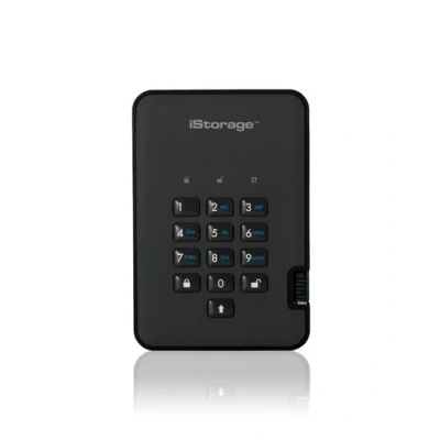 Afbeelding van iStorage diskAshur 2® Externe harde schijf (2,5 inch) USB 3.2 Gen 2 (USB 3.1) Zwart IS DA2 256 3000 B
