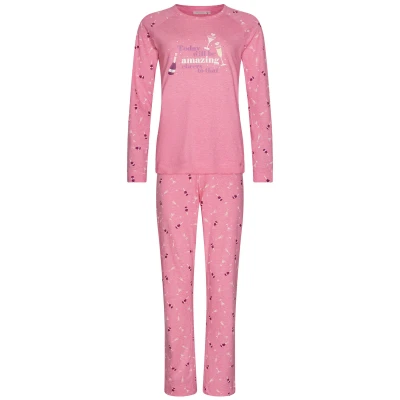 Afbeelding van Rebelle Cin Pyjama Katoen/Polyester Roze Maat 48