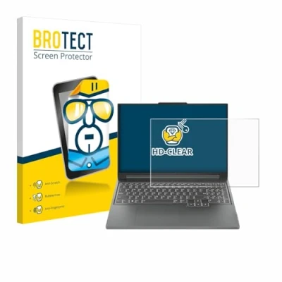 Afbeelding van BROTECT Screenprotector voor Lenovo Legion Slim 5 Gen 9 16&quot; Folie Beschermfolie transparant