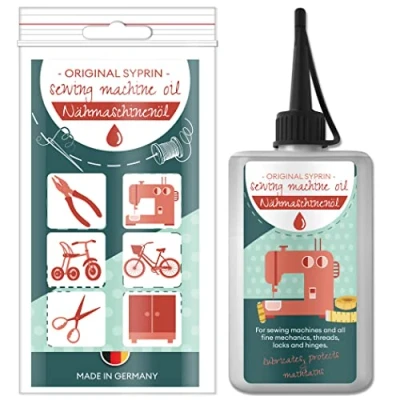 Afbeelding van SYPRIN OS Naaimachine olie fijnmechanische puntolie universele smeerolie 100 ml