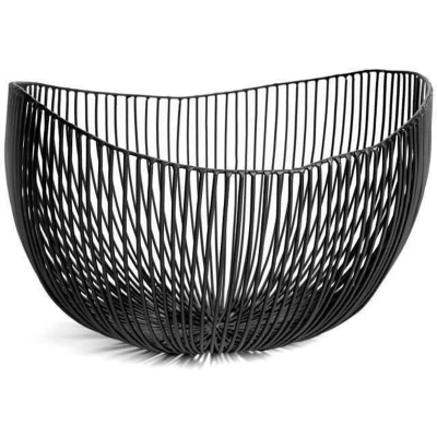 Afbeelding van Serax Tale mand 33 x 30 cm Zwart