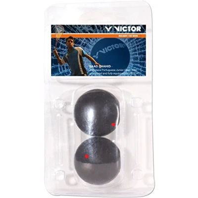 Afbeelding van VICTOR Squashball Blister, rood, 170/5/0