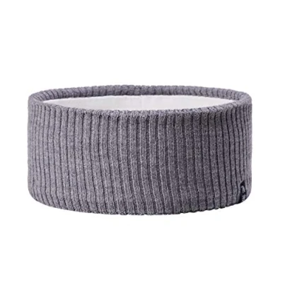 Afbeelding van Enter the Complex® Hoofdband voor dames en heren van 100% merinowol, winterhoofdband, zacht stijlvol, uniseks, grijs