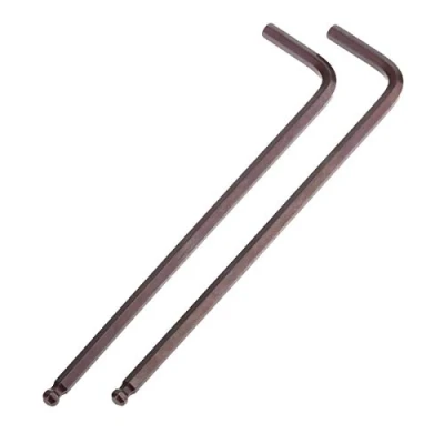 Afbeelding van Musiclily Basic 5mm Truss Rod Wrench Inbus Sleutel Ball End Gitaar Tool voor Martin Akoestische Gitaar(2 Stuks)